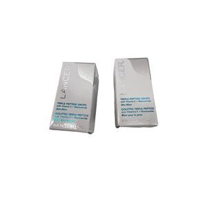 2x Lancer Triple Peptide Drops w/ Vitamin E + Niacinamide Mini .15oz, 4.5ml NIB